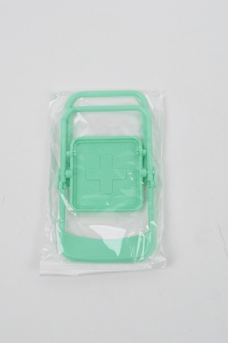 민트색 접이식 의자 모양 핸드폰 거치대(하이디4)