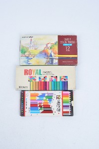 사용하던 색연필 수채연필 파스텔 묶음(김빛나5)